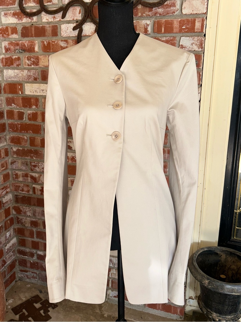 Tibi Cream Blazer
